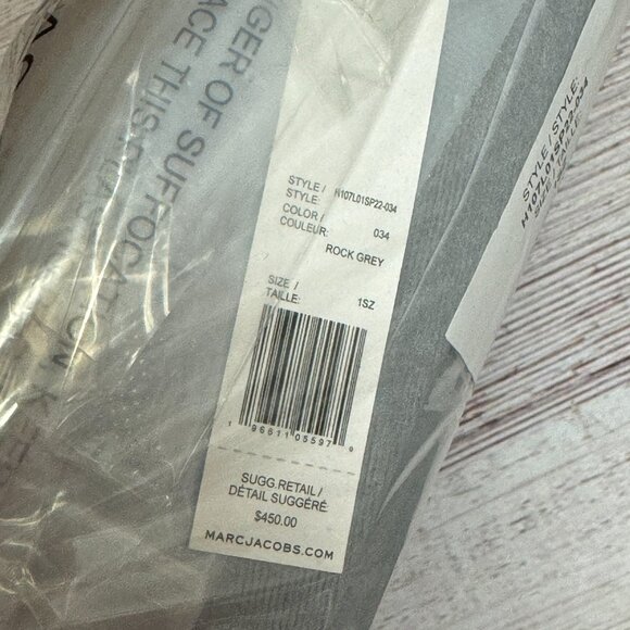 Marc Jacobs Flash Leather Crossbody Bag – Rock Grey - Picture 6 of 6